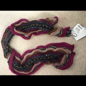 Multi colored scarf NWT